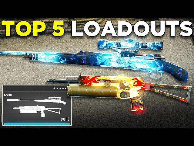 TOP 5 *META* LOADOUTS in WARZONE!  (Warzone Best Class Setups) - BO6