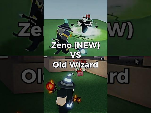 Zeno (New Wizard) VS Old Wizard | Roblox Bedwars Wizard Rework | Roblox Bedwars Zeno | Wizard Rework