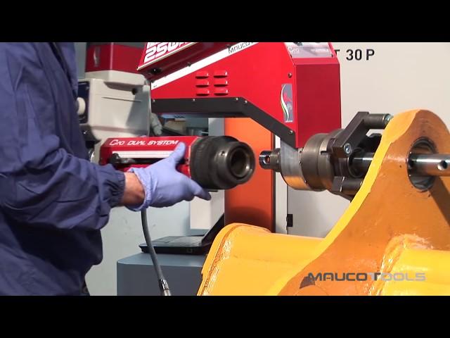 Onsite Machining and Automatic Welding machine DUAL SYSTEM - Portable Line Boring Machine MAUCOTOOLS