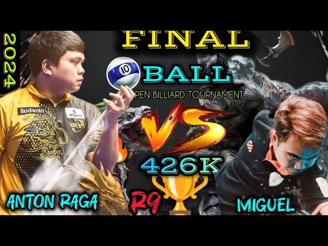 Anton Raga "The Dragon"  Miguel Cagayan.. Final..R9.. Open 10Ball Tournament.. Bacolod City