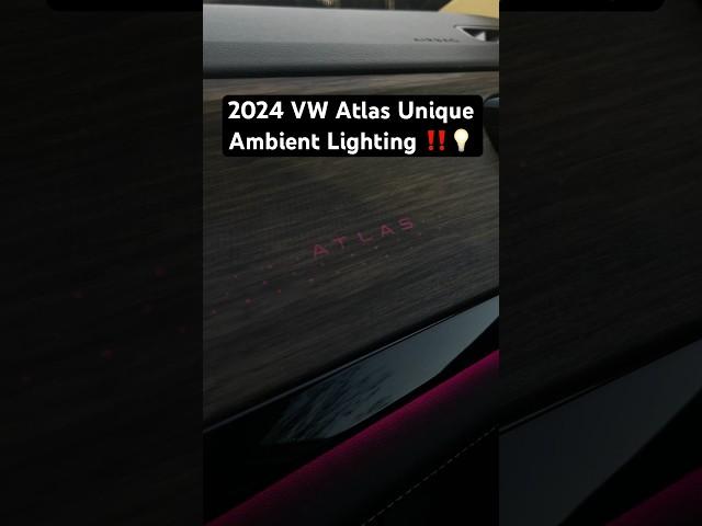 UNIQUE AMBIENT LIGHTING - 2024 #VW #ATLAS