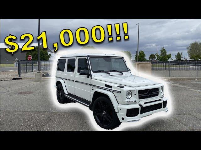 We bought and rebuilt the CHEAPEST Mercedes G55 AMG in the country!!!