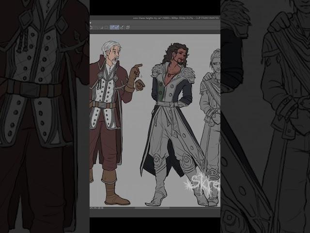 Rewriting Wrathion and Anduin as a queer artist #art #lgbt