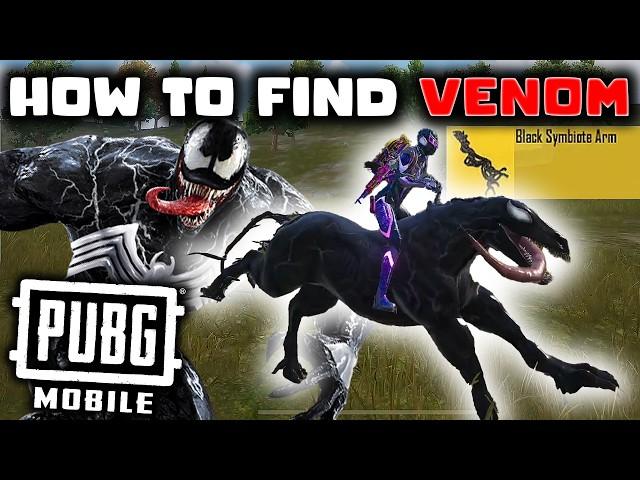 HOW TO FIND VENOM in PUBG MOBILE (new update)