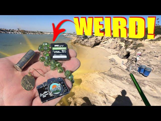 We Found WEIRD STUFF Metal Detecting These Popular SoCal Beaches!