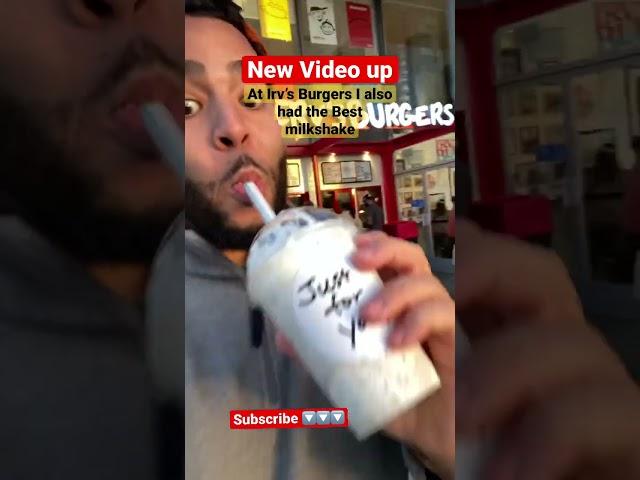 NEW FULL VIDEO UP! At Irv’s Burgers see the best milkshake in the world! Subscribe