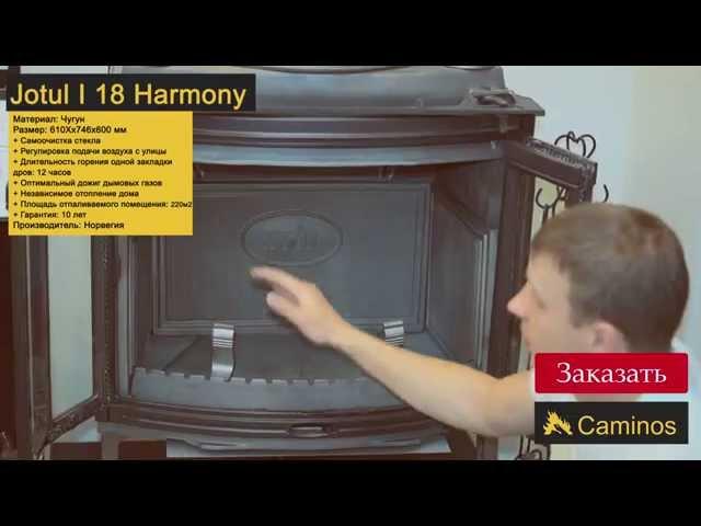 Каминная вставка Jotul I 18 Harmony