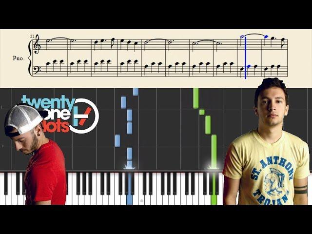 twenty one pilots: Implicit Demand For Proof - Piano Tutorial + Sheets