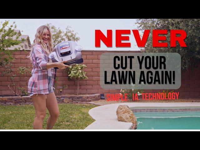 IA Technology Robotic Lawnmower - Sunseeker X3 Plus