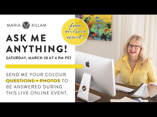 Maria Killam: Ask Me Anything (Episode 1)