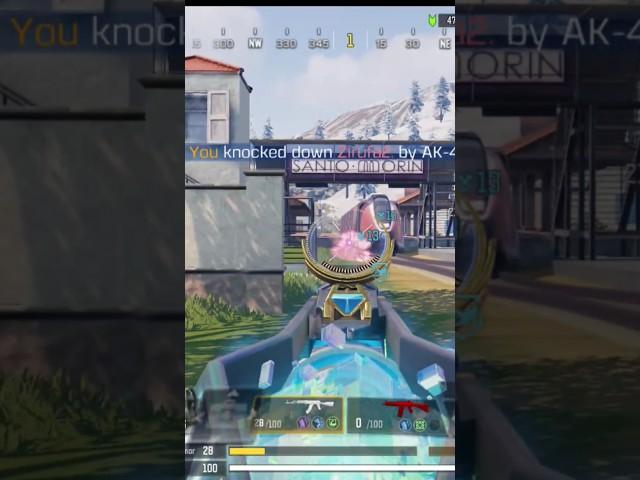 Crezy 1v6 on railway station #codm #callofdutymobile #codmbr #shorts #codmbr #panditjee