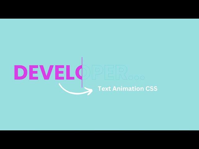 CSS Text Animation Effects | Amazing Animated Text using Html & CSS ️@mrcodebox33