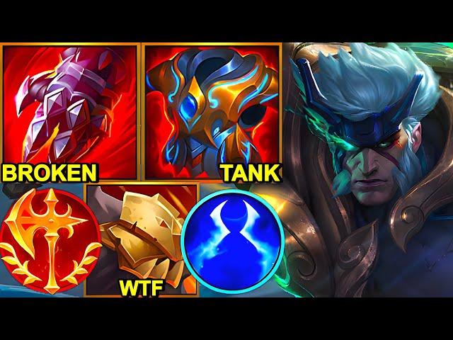 Wild Rift China Darius Top - 19KILL PENTA !? Best DARIUS Build Runes - Supreme Cells Darius Skin