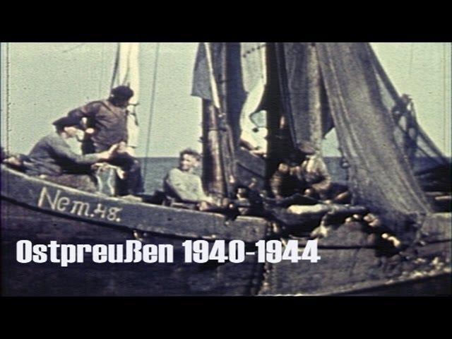 Ostpreußen 1940-44 im Farbfilm - Kurische Nehrung - Großes Haff - Wanderdünen - Fischerdörfer