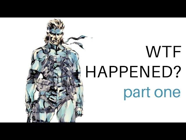 What Even Happens in MGS2? Part One - Tanker