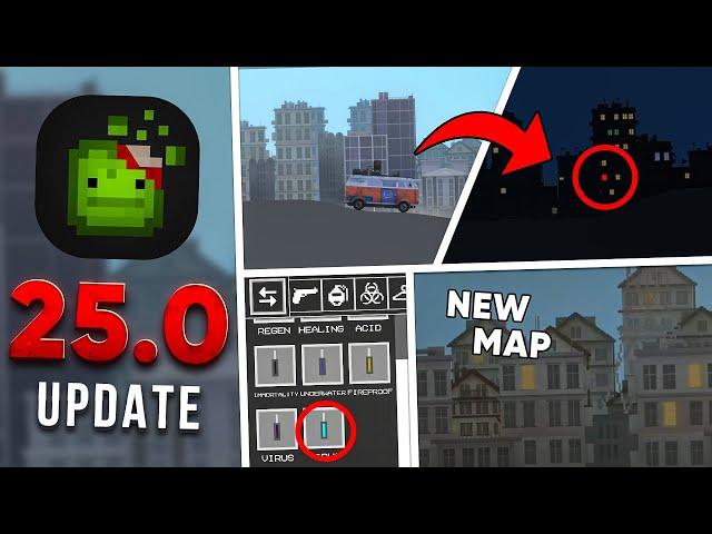 UPDATE 25.0 -  NEW MAP and NEW ITEMS  in Melon Playground