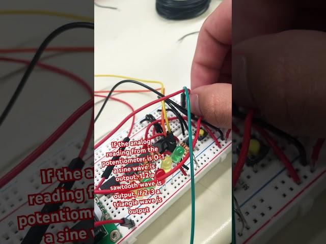 STM32 Analog Read DAC Waveform Select