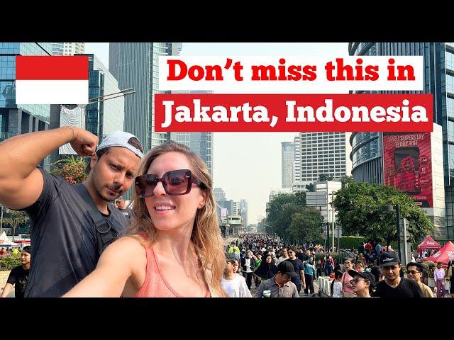 Don't Miss This! Jakarta's Car Free Day Transforms the City!   The best event?