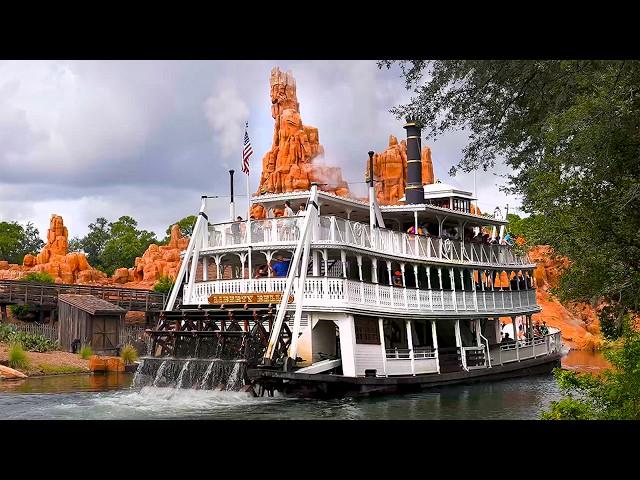 Rivers of America at Magic Kingdom - Sights, Sounds & Ambience of Frontierland and Tom Sawyer Island