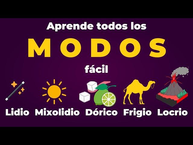 Aprende Todos los MODOS GRIEGOS de Manera FÁCIL