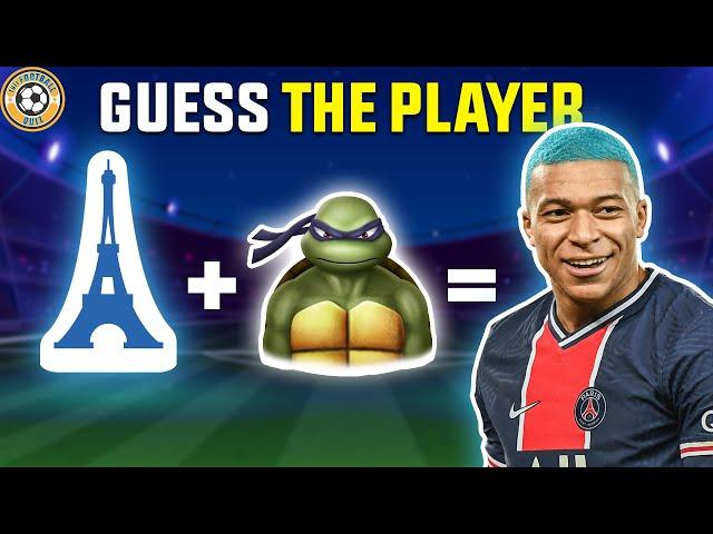 GUESS THE FOOTBALL PLAYER BY EMOJI  TUTI FOOTBALL QUIZ 2023