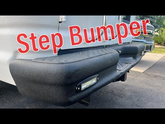 Restore and Modify an Old Ford Econoline E-350 Step Bumper