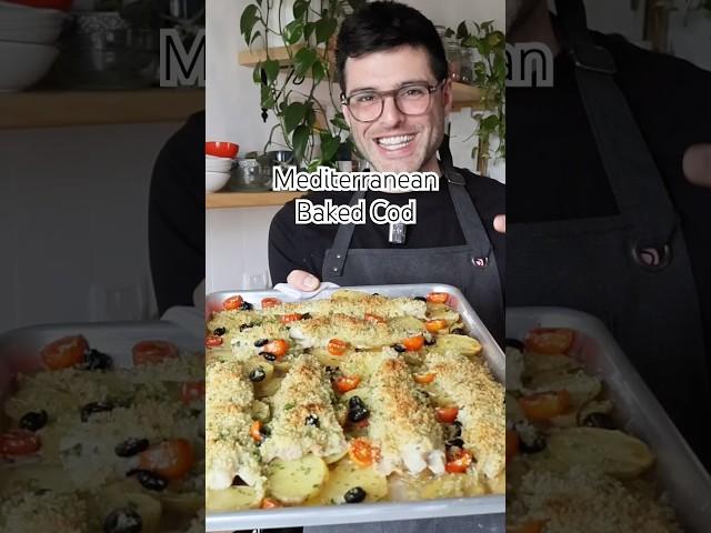 Mediterranean Baked Cod