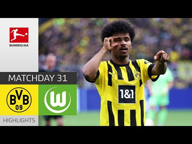 BVB Stay in Title Race! | Borussia Dortmund - VfL Wolfsburg 6-0 | MD 31 – Bundesliga 2022/23