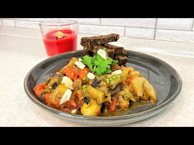 АДЖАПСАНДАЛИ ГРУЗИНСКАЯ ЗАКУСКА ИЗ СЕЗОННЫХ ОВОЩЕЙ #fantfood