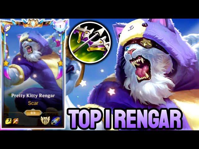 WILD RIFT RENGAR - TOP 1 RENGAR GAMEPLAY - CHALLENGER RANKED