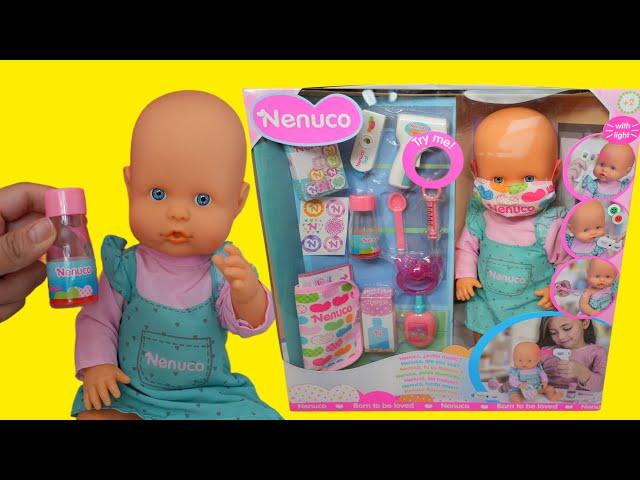 New Baby Born doll Nenuco are you sick baby doll with toy Doctor tools baby doll accessories