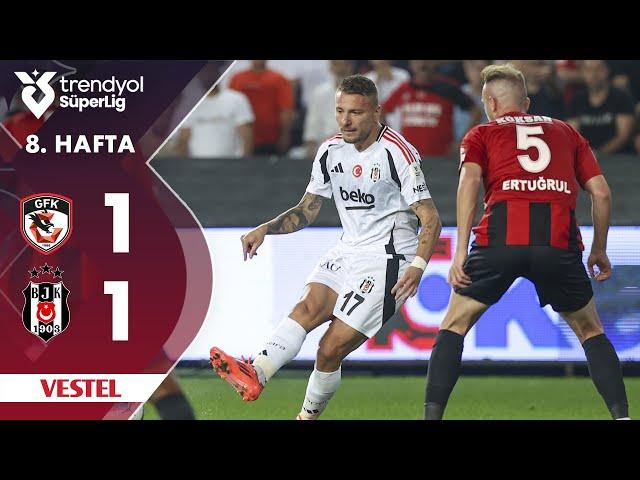 Vestel | Gaziantep FK (1-1) Beşiktaş - Highlights/Özet | Trendyol Süper Lig - 2024/25