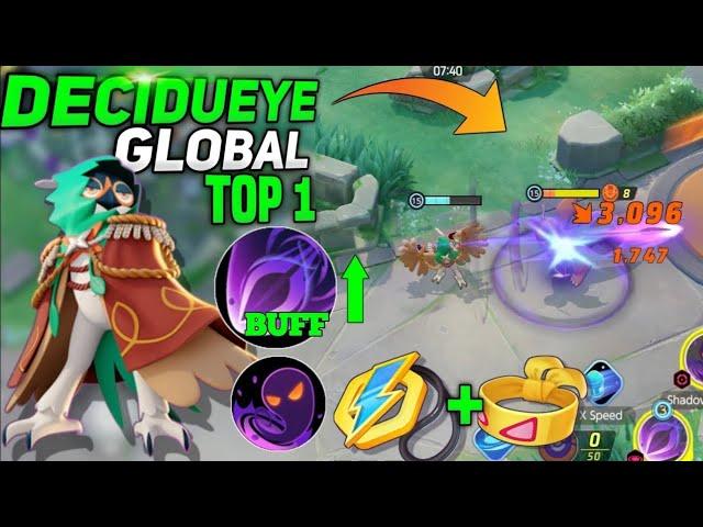 Global Top No.1 Decidueye build for Spirit Shackle and shadows sneaks! Pokemon unite