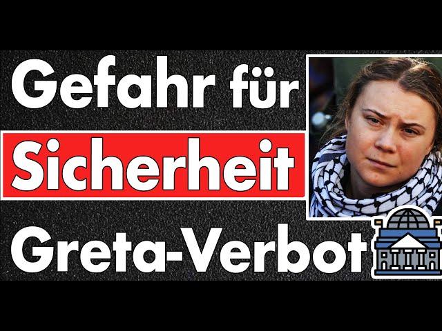 "Gewaltbereit" Polizei Dortmund erklärt Greta Thunberg zur Gefahr, verbietet Demo & räumt Camp!