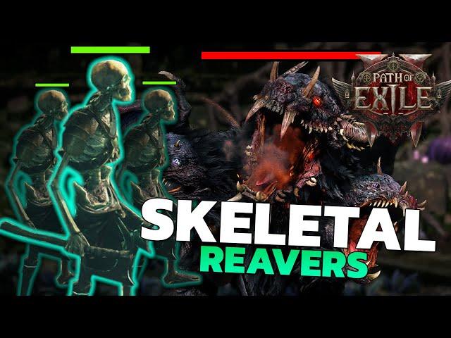 These are GREAT BOSSERS! - Skeletal Reaver Minion Build Showcase [PoE 2]