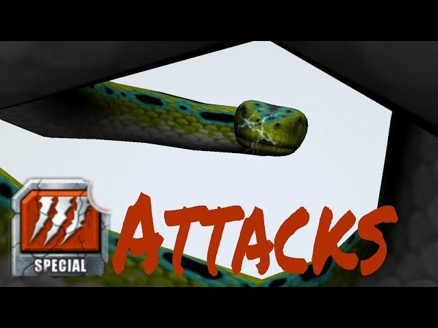 Jurassic Park Builder|Нарезка особых атак|Cutting special attacks