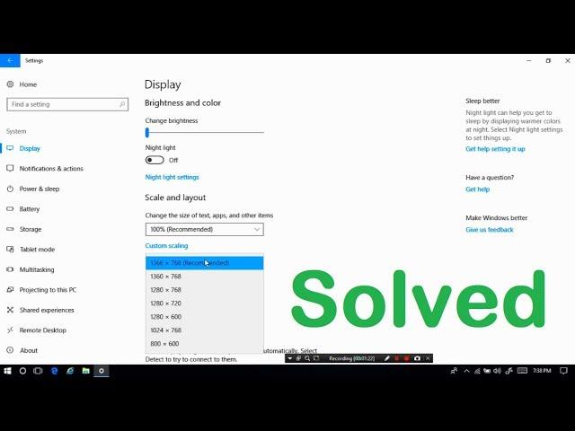 How to Fix Screen Resolution Problem in Windows 10 (Complete Tutorial)