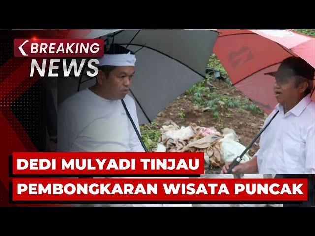 BREAKING NEWS - Keterangan Gubernur Jawa Barat Dedi Mulyadi Soal Pembongkaran Tempat Wisata Puncak