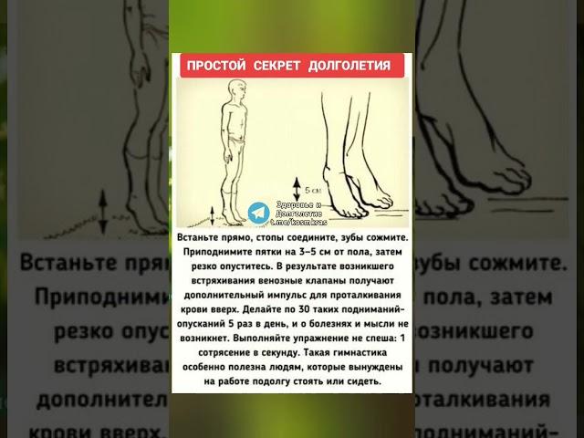 простой секрет ДОЛГОЛЕТИЯ #народнаямедицина