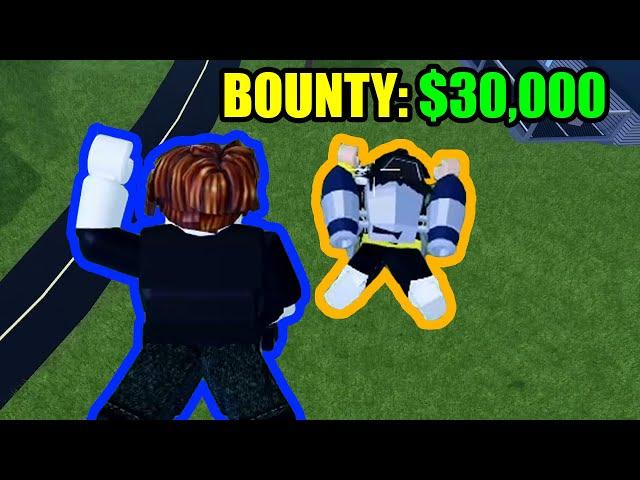 ARRESTING 30000 BOUNTY PLAYER for the BLADE | Roblox Jailbreak