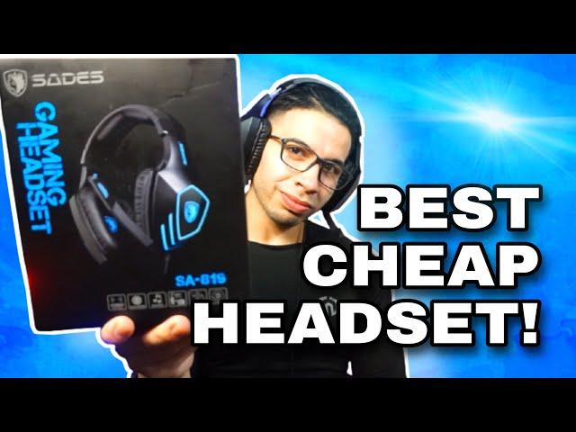 SADES Gaming Headset Review: SA-819 Model + Mic Test (Best Cheap Headset)