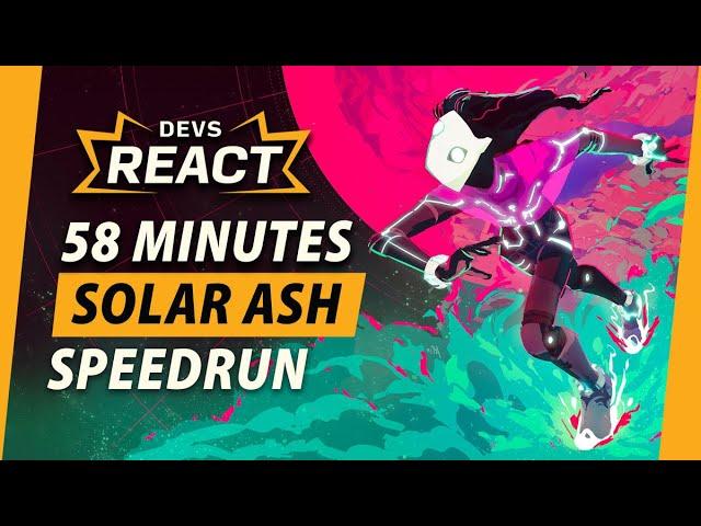 Solar Ash Developers React to 58 Minute Speedrun