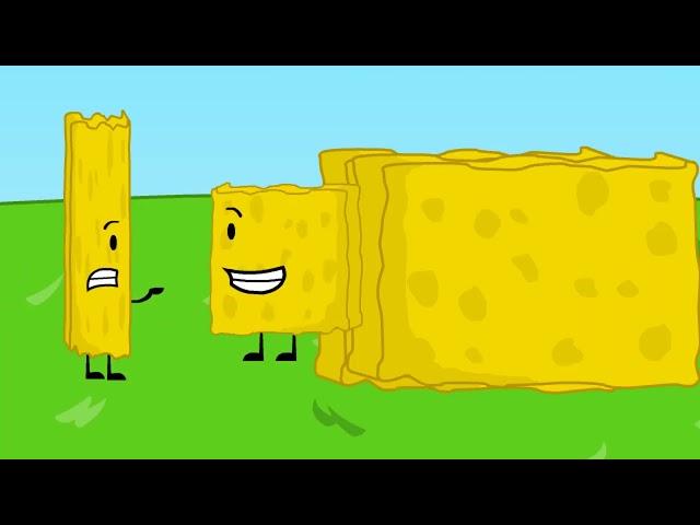 BFDI 15-7 but every 5 seconds an asset changes to spongy