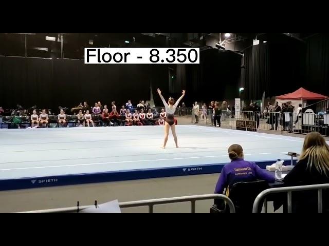 Tamworth CCC gymnastics competition 2022