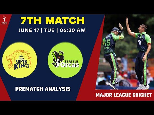 MLC 2025: TSK vs SO 7th Match PREDICTION | Dream 11 Team | MLC 2025 7th Match | Who Will Win?