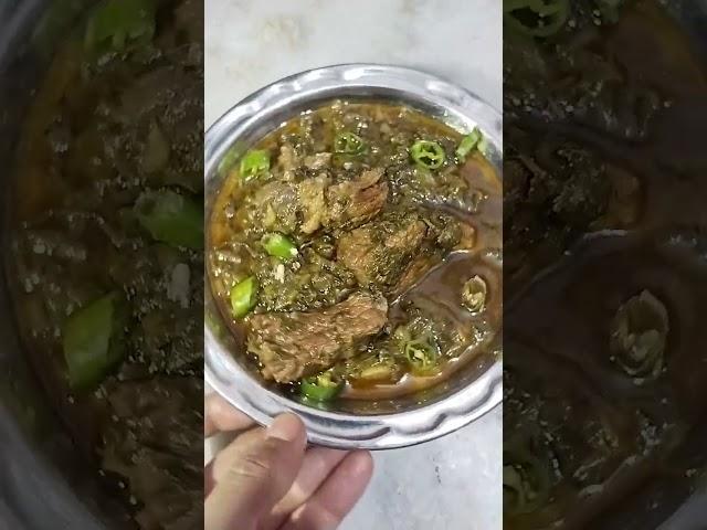 Shalgam Palak  Gosht  very easy