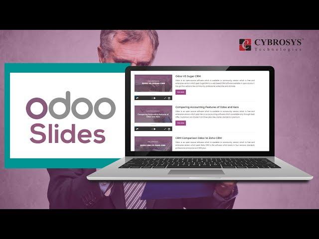 Learn odoo through our slide presentations and skill up your knowledge