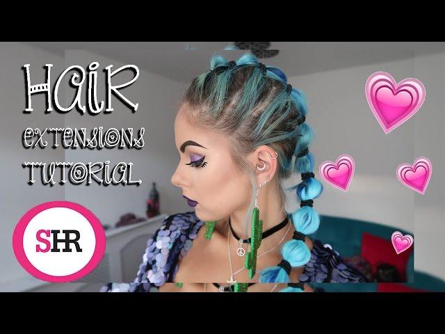 Hair Extensions Hair Tutorial | Sophie Hannah Richardson