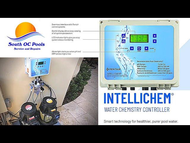 Intellichem pool / spa chemical controller with liquid tanks (residential version)