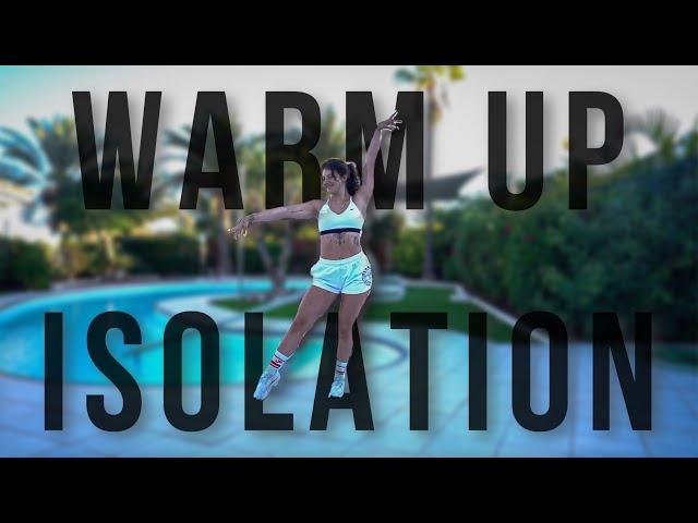 Dancing Warm Up & Isolation in 8 MIN ️